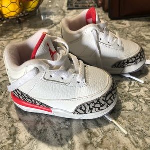 Baby Nike Jordan 3 Retro size 3C
